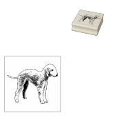 Tampons Encreurs Bedlington Terrier Chien de race (Tamponné)