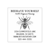 Tampons Encreurs Beekeeper Honeybee Honey Apiary Bee Farm (Impression)