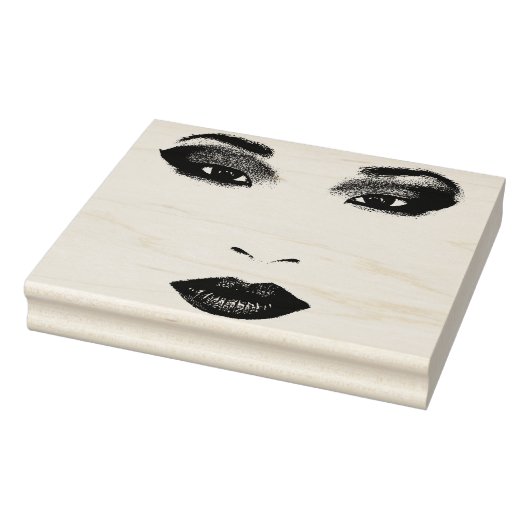 Tampons Encreurs Belle Chine fille Face Art original (Tampon)