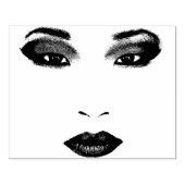 Tampons Encreurs Belle Chine fille Face Art original (Impression)