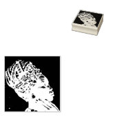 Tampons Encreurs Belle femme africaine (Tamponné)