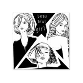 Tampons Encreurs belle fille (Impression)