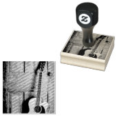 Tampons Encreurs Belle guitare (Tamponné)