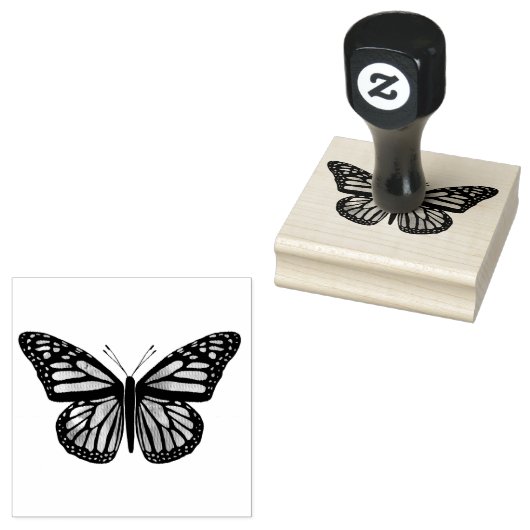 Tampons Encreurs Belle main papillon tirée (Tamponné)