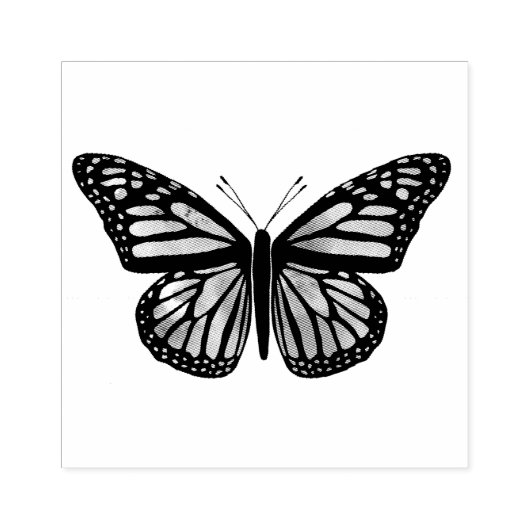 Tampons Encreurs Belle main papillon tirée (Impression)