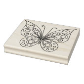 Tampons Encreurs Belle page de coloration papillon (Tampon)