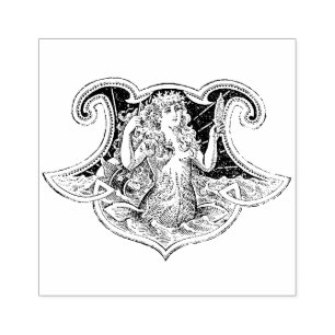 Tampons Encreurs Belle Sirène Vintage
