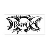 Tampons Encreurs Béni Soit Triple Lune Déesse Holly Yule (Impression)