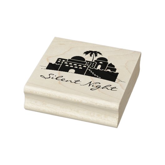 Tampons Encreurs Bethlehem Sentiment Noël Timbre d'art (Tampon)