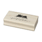 Tampons Encreurs Bibliothèque élégante de script Ex Libris (Tampon)