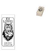 Tampons Encreurs Bibliothèque Ex personnalisée, Bibliothèque Wolf F (Tamponné)