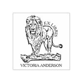 Tampons Encreurs Bibliothèque Lion Ex personnalisée (Impression)
