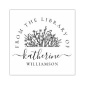 Tampons Encreurs Bibliothèque personnalisée de script de nom de Fle (Impression)