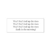 Tampons Encreurs Bien ! Hé ! Et elle se lève ! Stamp (Impression)