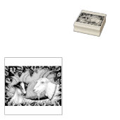 TAMPONS ENCREURS BILLY & KID NAPA VALLEY GOATS RUBBER STAMP (Tamponné)