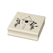 Tampons Encreurs Birthhouse avec colibris Bois Art Timbre (Tampon)