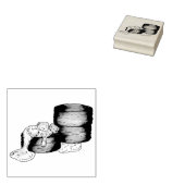 Tampons Encreurs Biscuits et saucisses Gravité Petit déjeuner Sud (Tamponné)