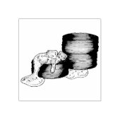 Tampons Encreurs Biscuits et saucisses Gravité Petit déjeuner Sud (Impression)