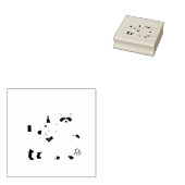 Tampons Encreurs Bisexual Trash Gay pride Rainbow LGBT Raccoon (Tamponné)