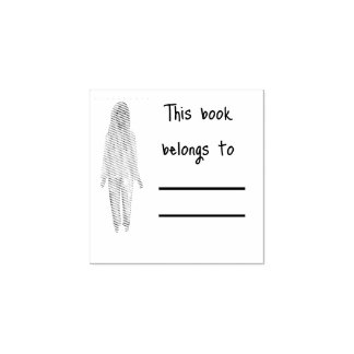 Tampons Encreurs Black Book Lover Personal Library Stress