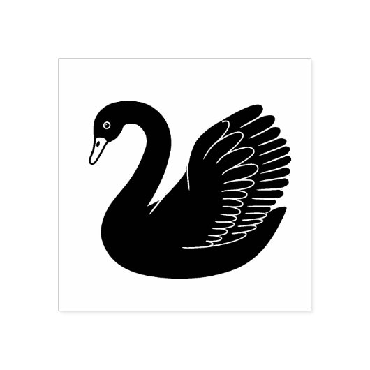 Tampons Encreurs Black Swan Wings up (Impression)