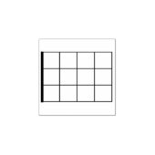 Tampons Encreurs Blank Ukulele Chord (Impression)