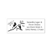 Tampons Encreurs Bluebirds Wedding Rubber Stamp (Impression)