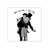 Tampons Encreurs Bob Cratchit et Tiny Tim Conte de Noël (Impression)