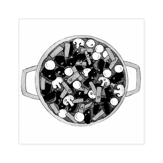 Tampons Encreurs Boeuf Bourguignon Burgundy Stew Français (Impression)