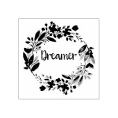 Tampons Encreurs Boho en caoutchouc Timbre scrapbooking Cadeau Drea (Impression)