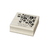 Tampons Encreurs Boho romantique Rustique Fleur sauvage Corner Mari (Tampon)