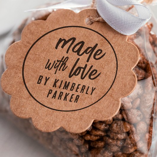 Tampons Encreurs Boho Round Fabriqué Avec Amour Fait À La Main Par