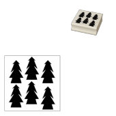 Tampons Encreurs Bois d'hiver Samurai Forêt Pin Arbre Caoutchouc (Tamponné)