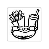 Tampons Encreurs Boisson gazeuse de restauration rapide Frites Hot (Impression)