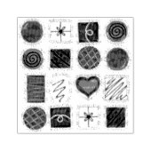 Tampons Encreurs Boîte de chocolats Saint Valentin Chocolatier (Impression)