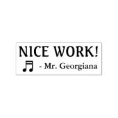 Tampons Encreurs "BON TRAVAIL !" Félicitations Timbre en caoutchouc (Impression)