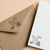 Tampons Encreurs Bonjour Mon Cerf Artisanat Décoratif Saint Valenti