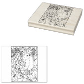 Tampons Encreurs Bonne chèvre blanche (Tamponné)