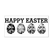 Tampons Encreurs Bonne Pâques avec oeufs de Pâques (Impression)