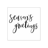 Tampons Encreurs Bonnes Fêtes Typographie Timbre en caoutchouc (Impression)