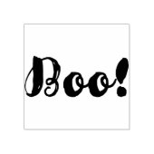 Tampons Encreurs Boo ! Typographie d'Halloween noir Type moderne (Impression)