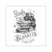 Tampons Encreurs Books Blankets and Hot Cocoa (Impression)
