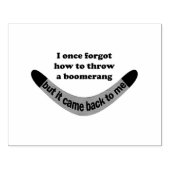 Tampons Encreurs Boomerang Joke (Impression)