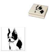 Tampons Encreurs Boston Terrier (Tamponné)