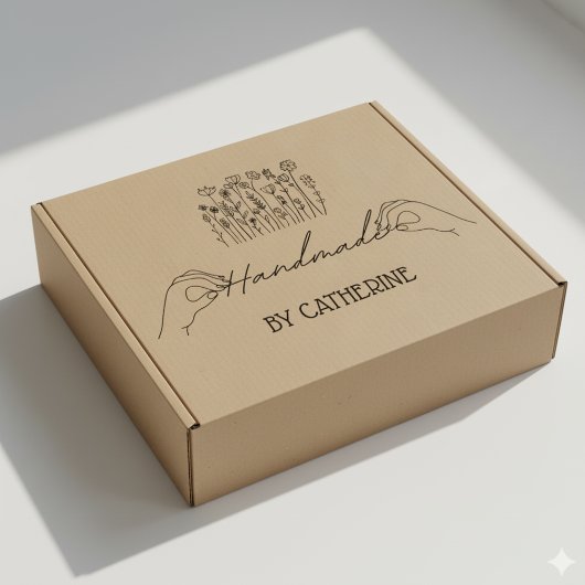 Tampons Encreurs Botanique artisanal par (nom personnalisé), Big La