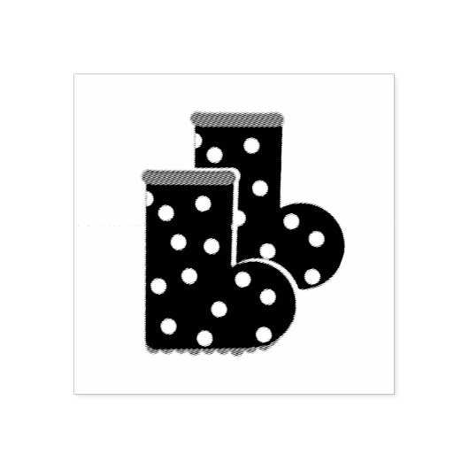 Tampons Encreurs Bottes en caoutchouc de la ferme pour filles (Impression)