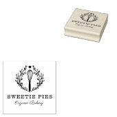 Tampons Encreurs Boulangerie de style simple, amusant et minimalist (Tamponné)