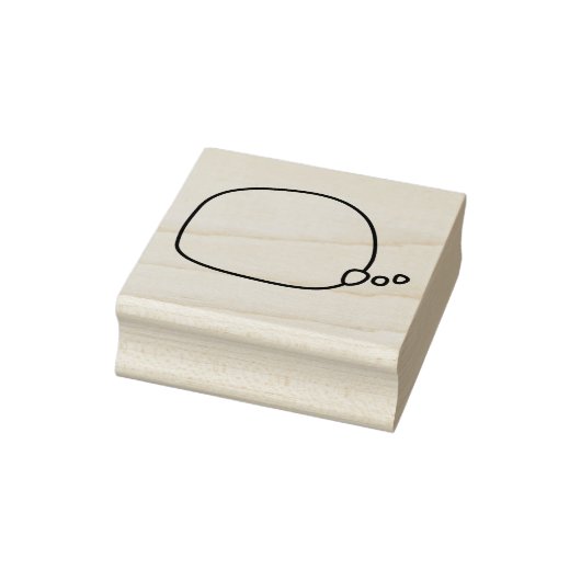 Tampons Encreurs Boule à pensée artisanale ou ballon - à queue droi (Tampon)