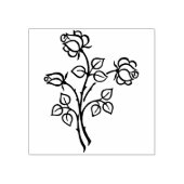 Tampons Encreurs bouquet de timbre d'art rose (Impression)