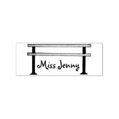 Tampons Encreurs Bouteille de ballet cadeau de l'enseignant de dans (Impression)